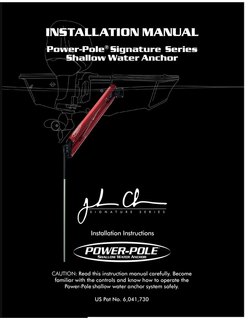 Power-Pole Signature Series installation manual