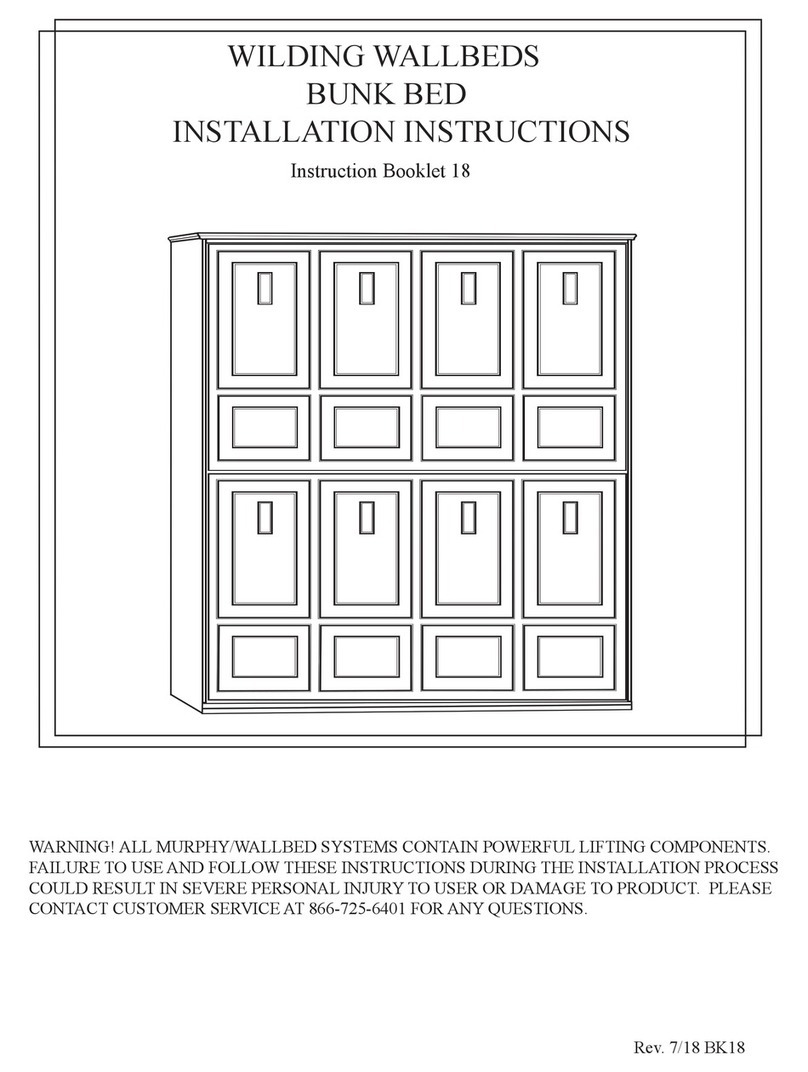 Wilding Wallbeds Brittany installation instructions Wilding Wallbeds Brittany installation instructions
