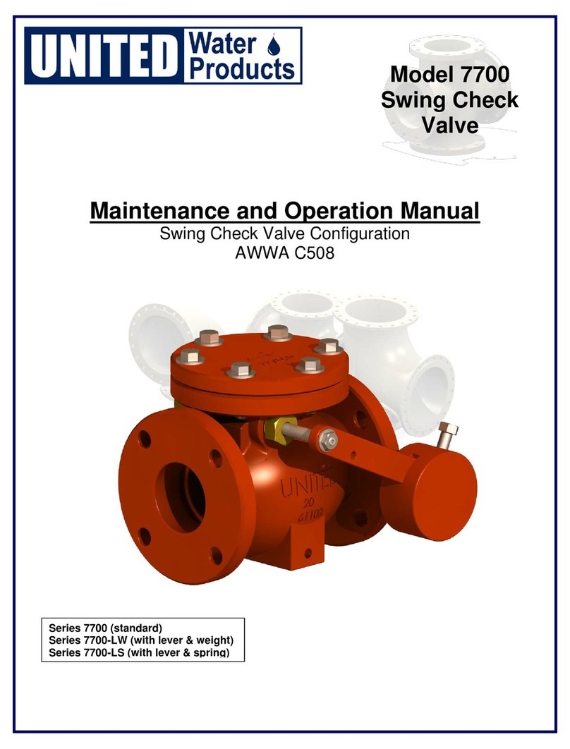 UNITED 7700 Series Maintenance & Operation Manual UNITED 7700 Series Maintenance & Operation Manual