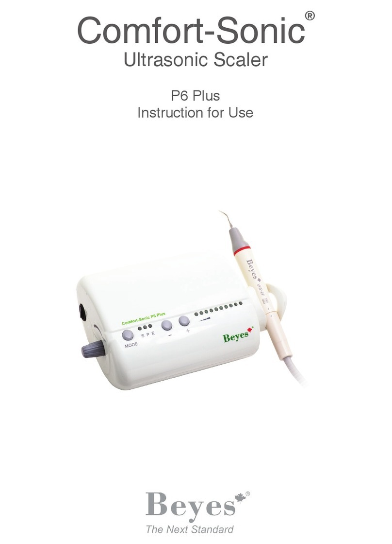 BEYES Comfort-Sonic P6 Plus Instructions for use BEYES Comfort-Sonic P6 Plus Instructions for use