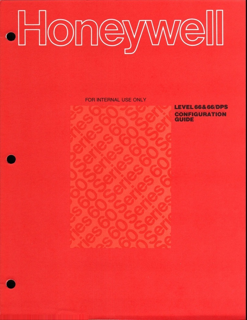 Honeywell 66 User manual Honeywell 66 User manual