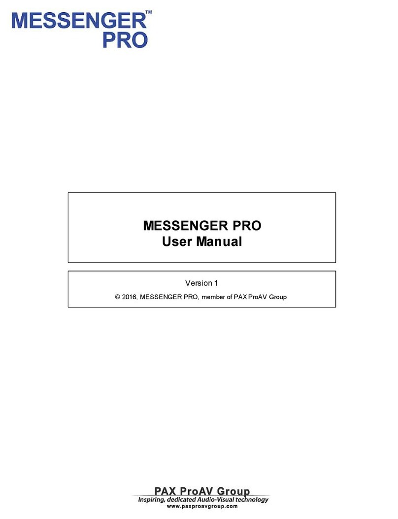 Messenger Pro Messenger Pro user manual