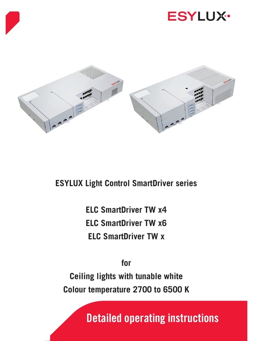 ESYLUX SmartDriver Series operating instructions