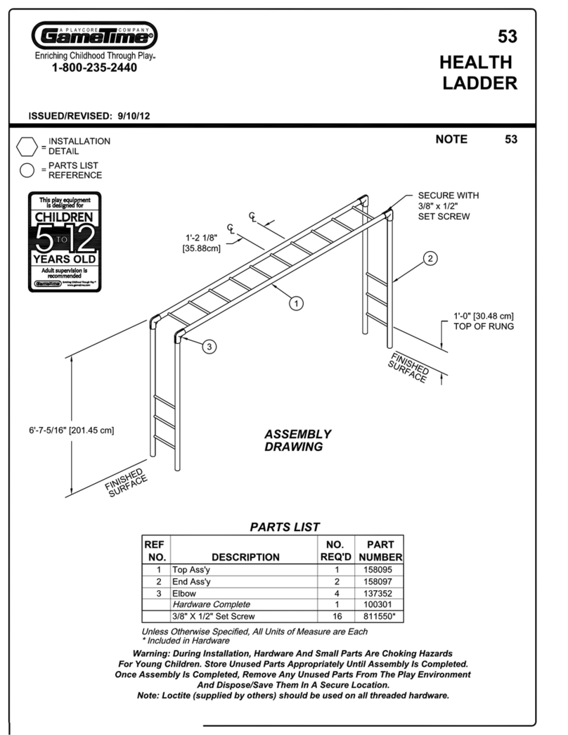 Gametime 53 Assembly guide