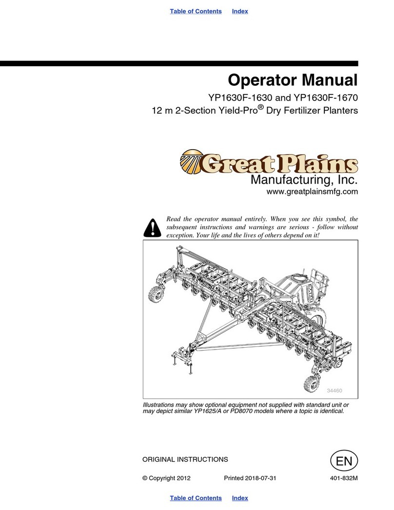 GREAT PLAINS YP1630F-1630 Operator's manual