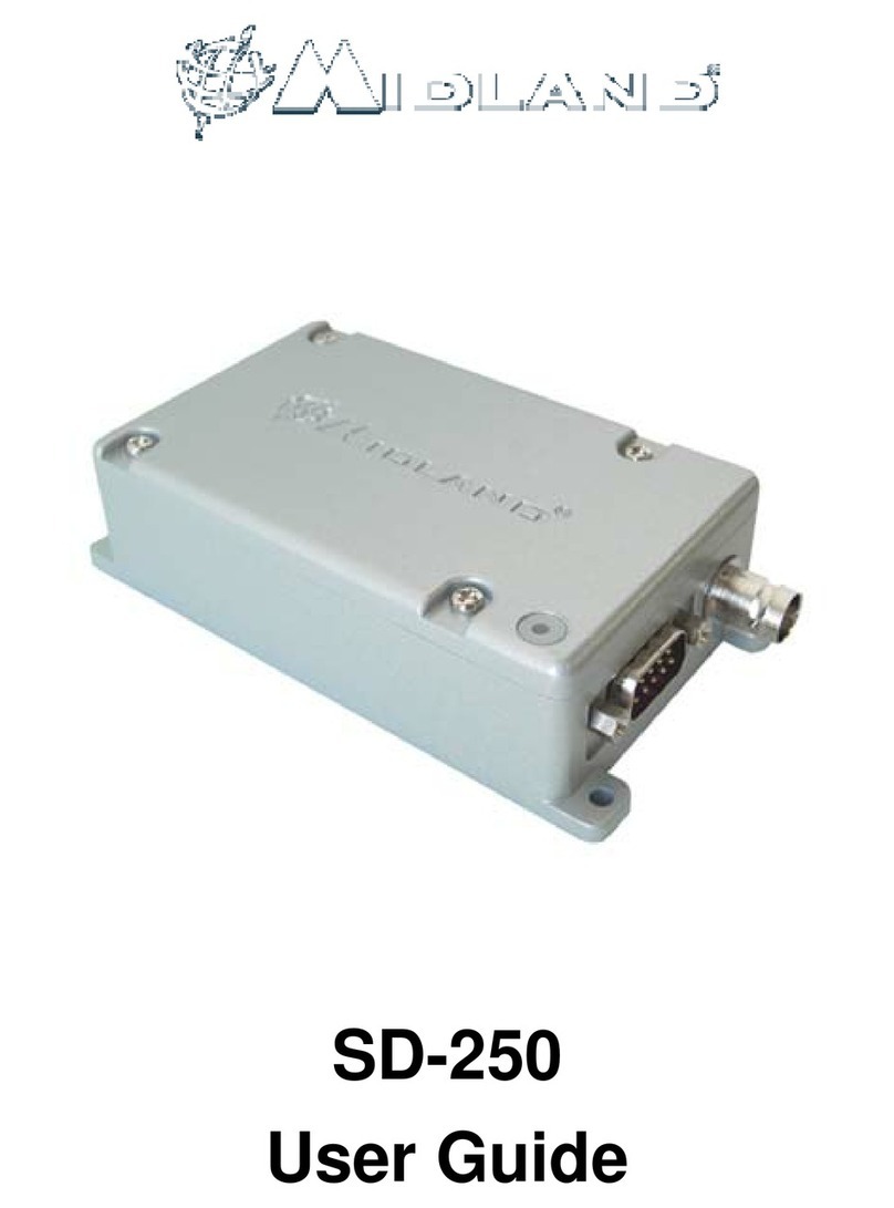 Midland SD-250 User manual