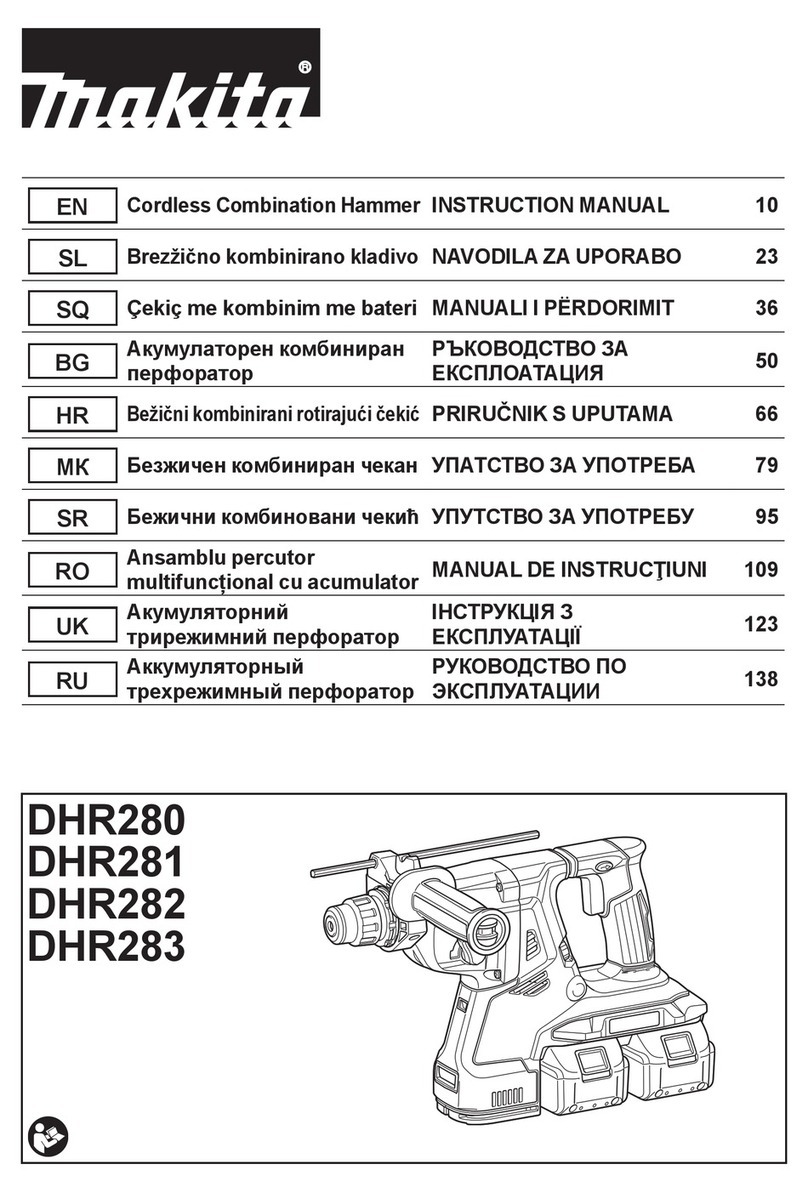 Makita DHR280 instruction manual