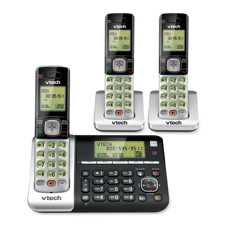 V-tech CS6758-3 User manual