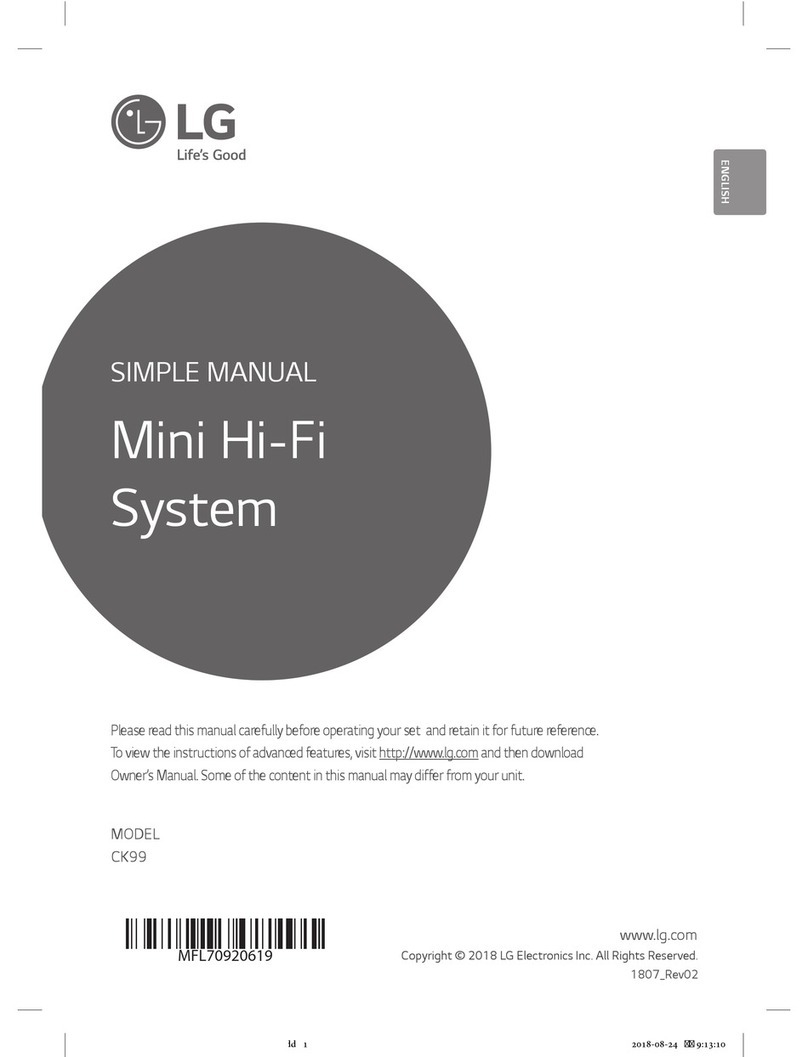 LG CK99 Specification sheet