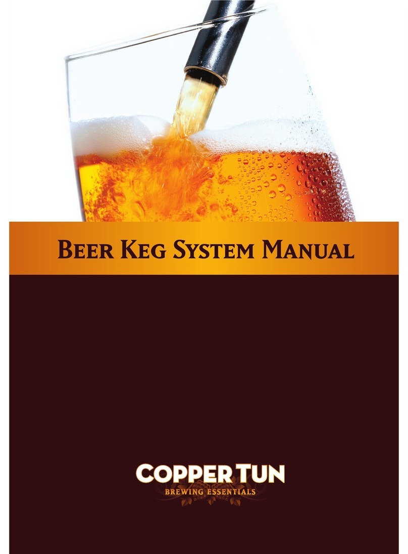 Copper Tun Beer Keg System manual