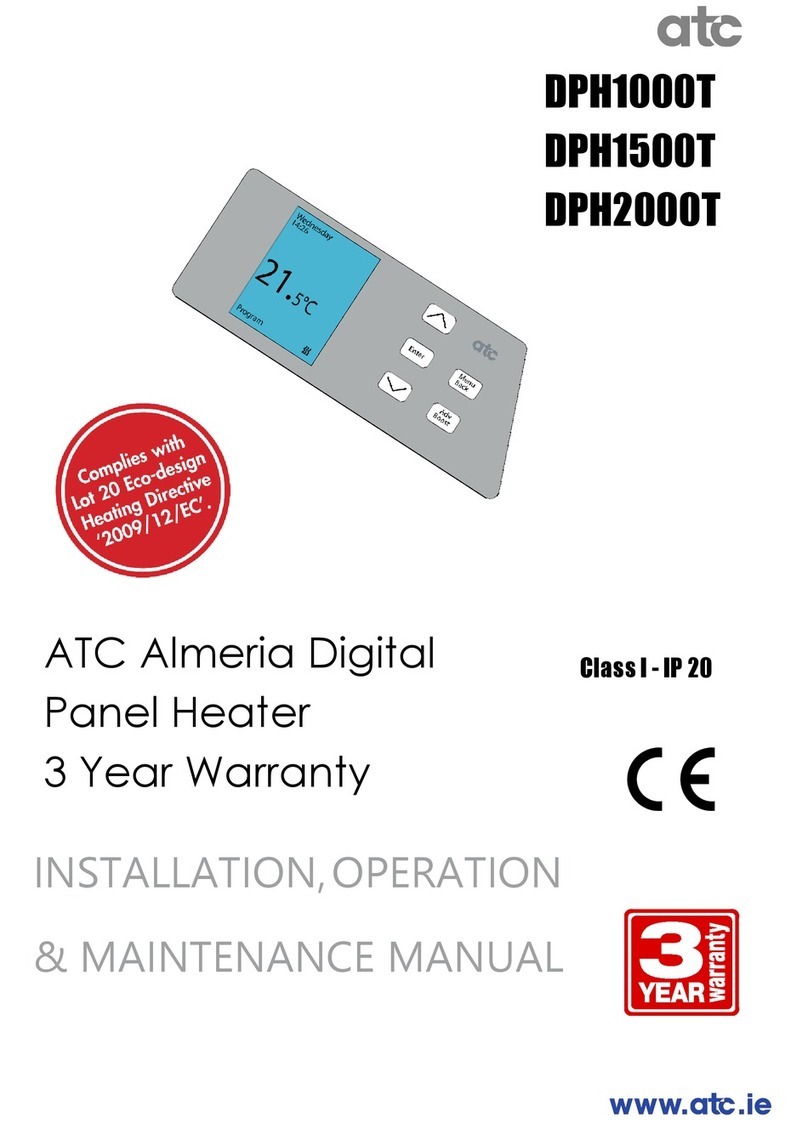 ATC Almeria DPH1000T Instruction manual