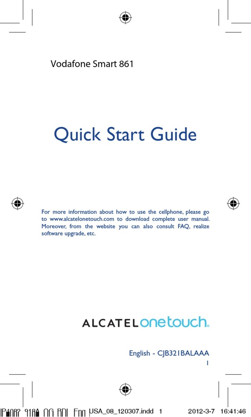 Alcatel Smart 861 User manual