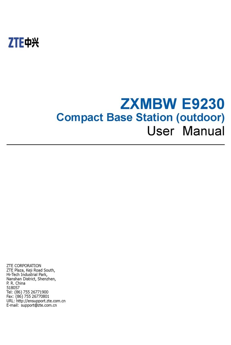 Zte ZXMBW E9230 user manual