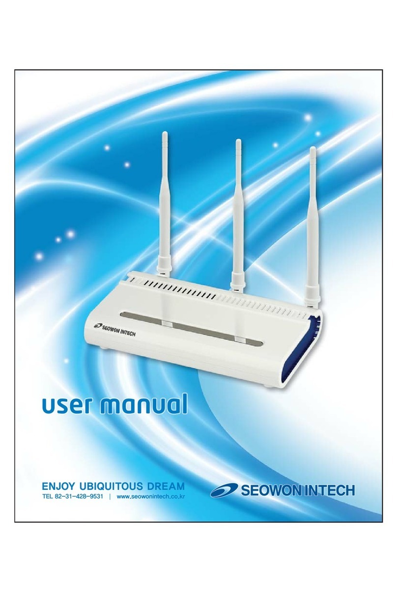 SEOWON INTECH WiMAX SWC-5100W user manual