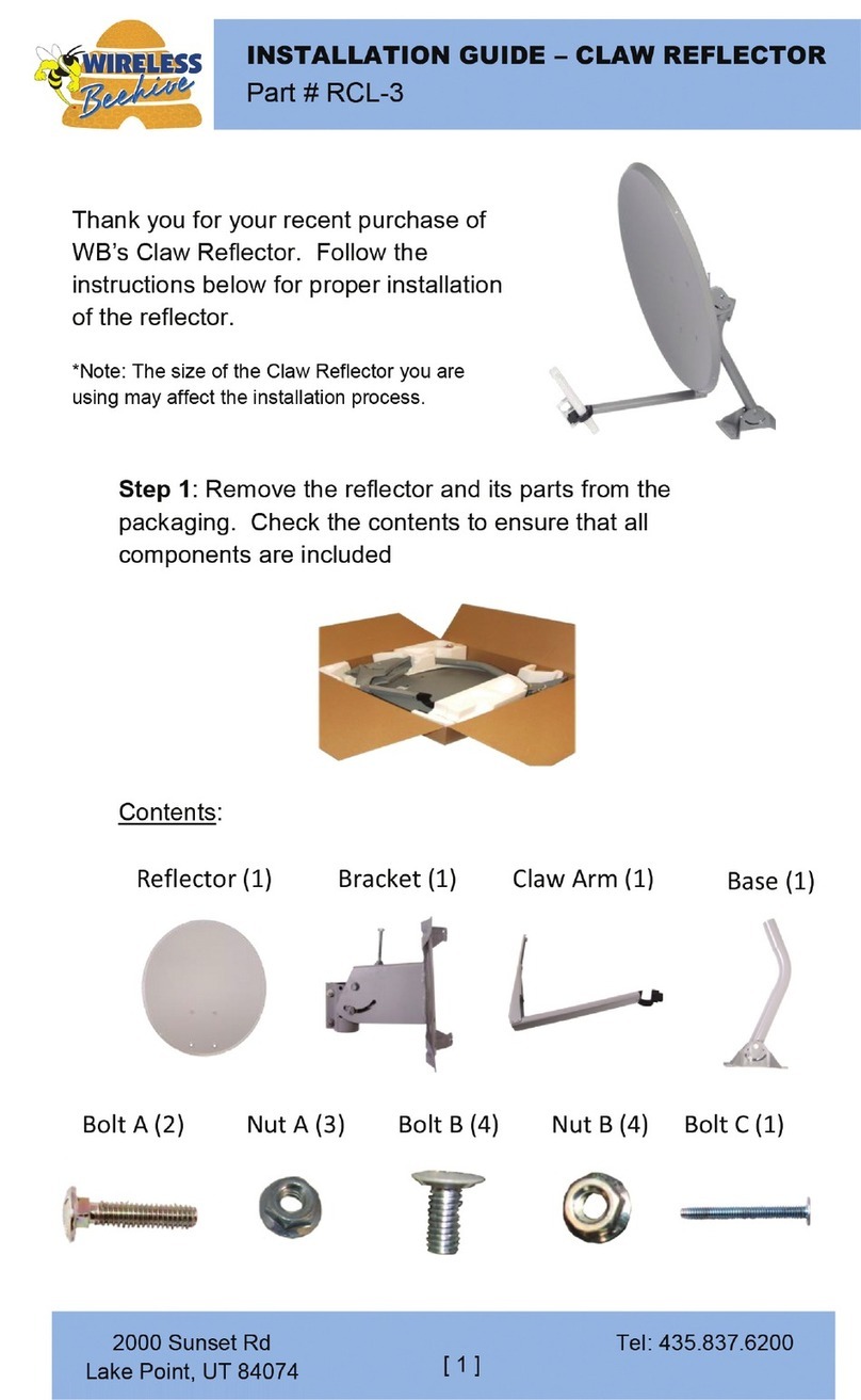 Wireless Beehive RCL-3 installation guide