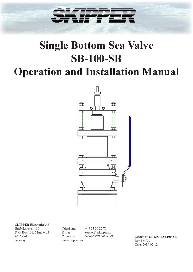 Skipper SB-100-SB Operation and installation manual Skipper SB-100-SB Operation and installation manual