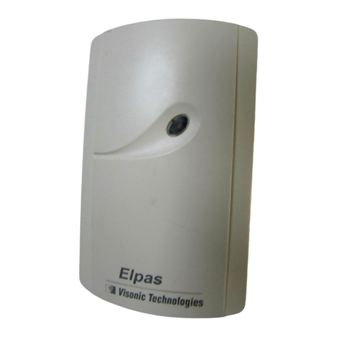 Visonic Elpas User manual