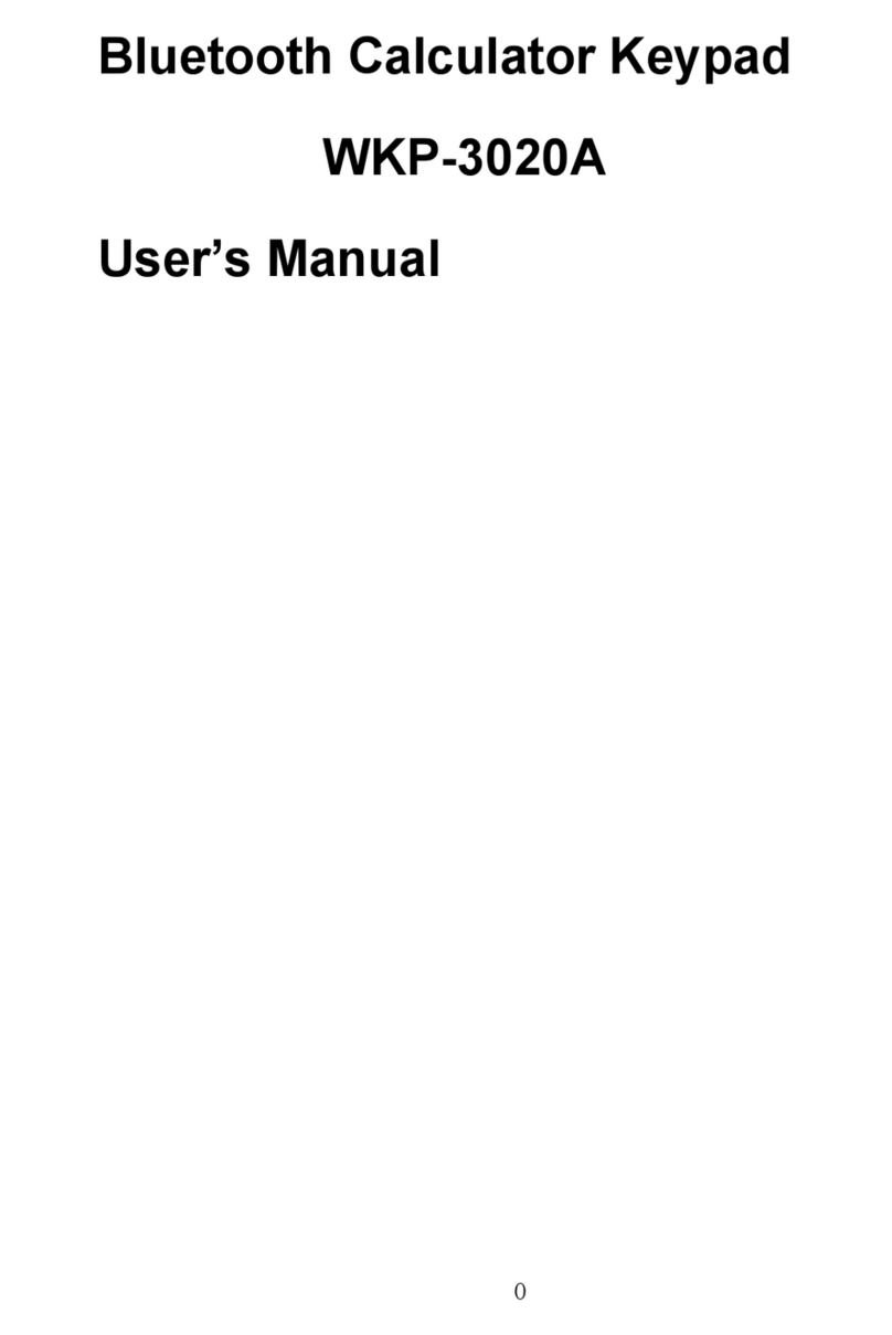 Ortek WKP-3020A user manual