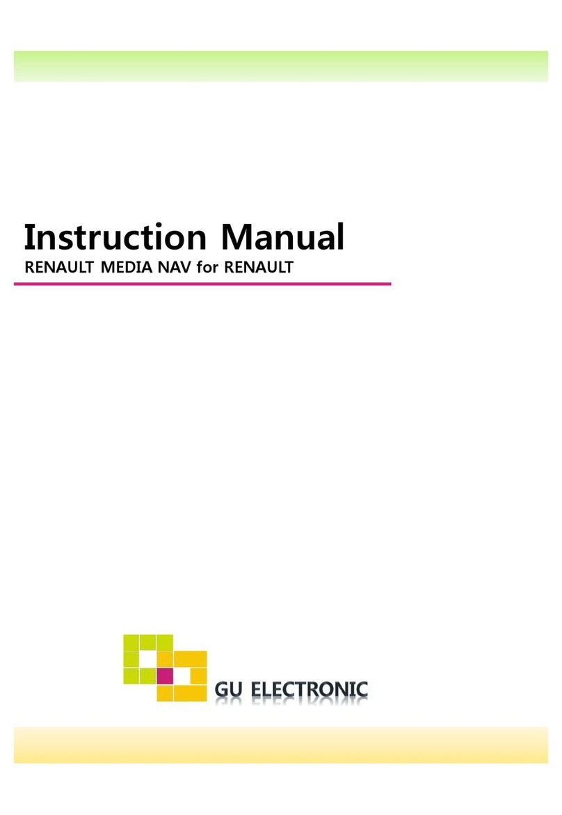 Renault Media Nav instruction manual