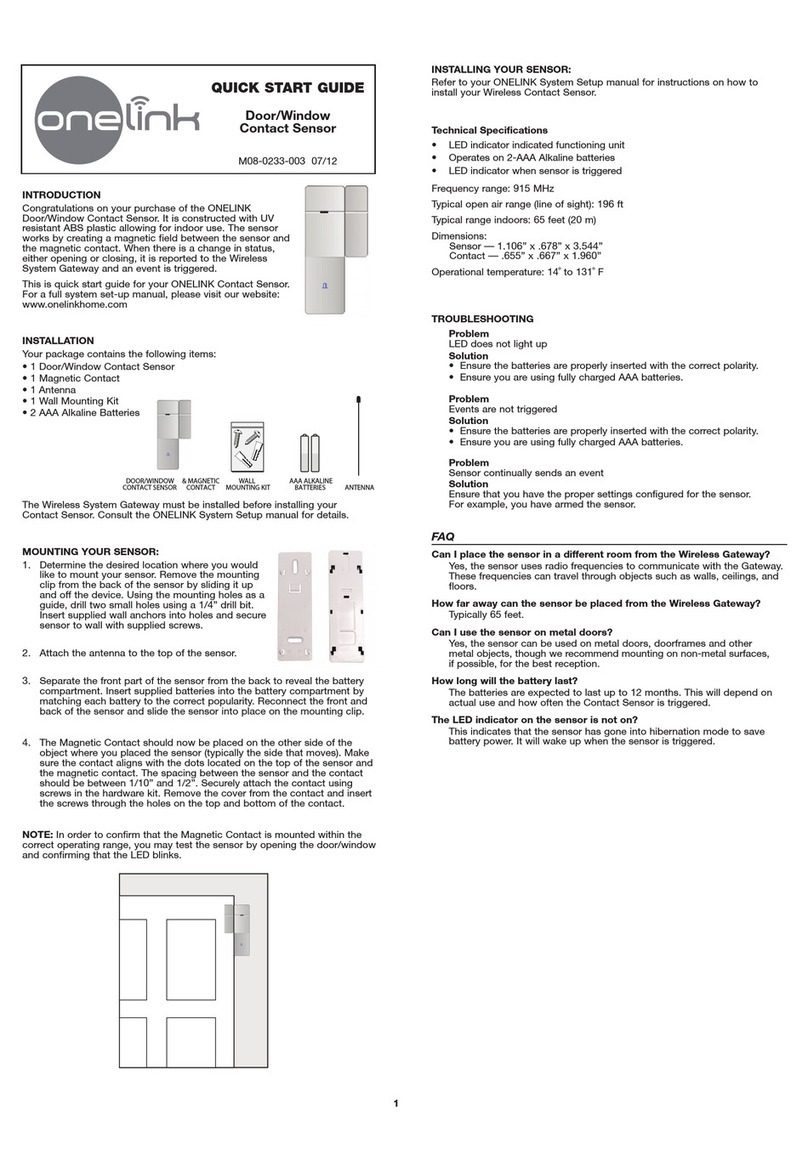 Onelink OLCONTACTA User manual