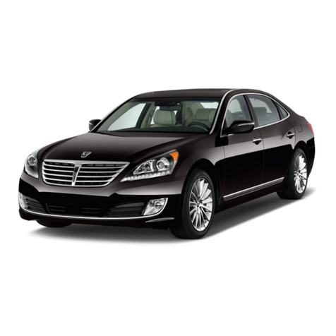 Hyundai EQUUS 2016 User manual
