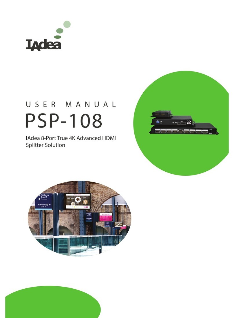 IAdea PSP-108 User manual