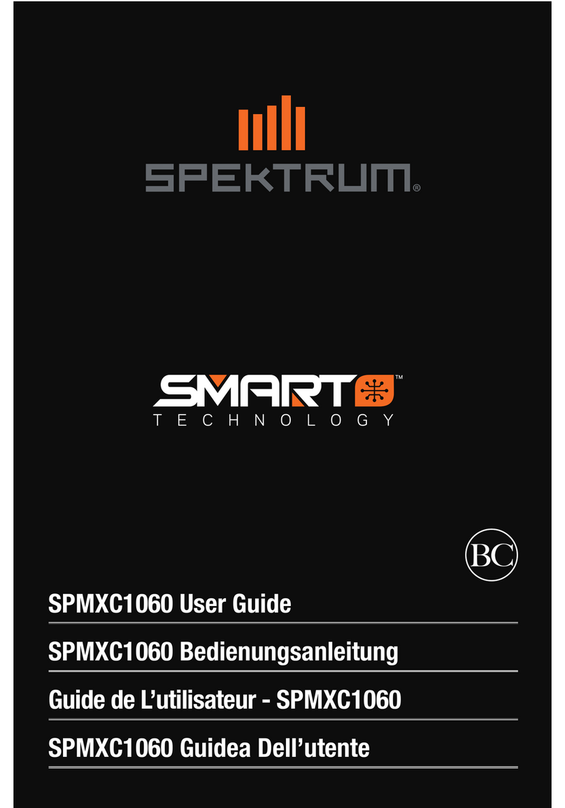 Spektrum SPMXC1060 User manual
