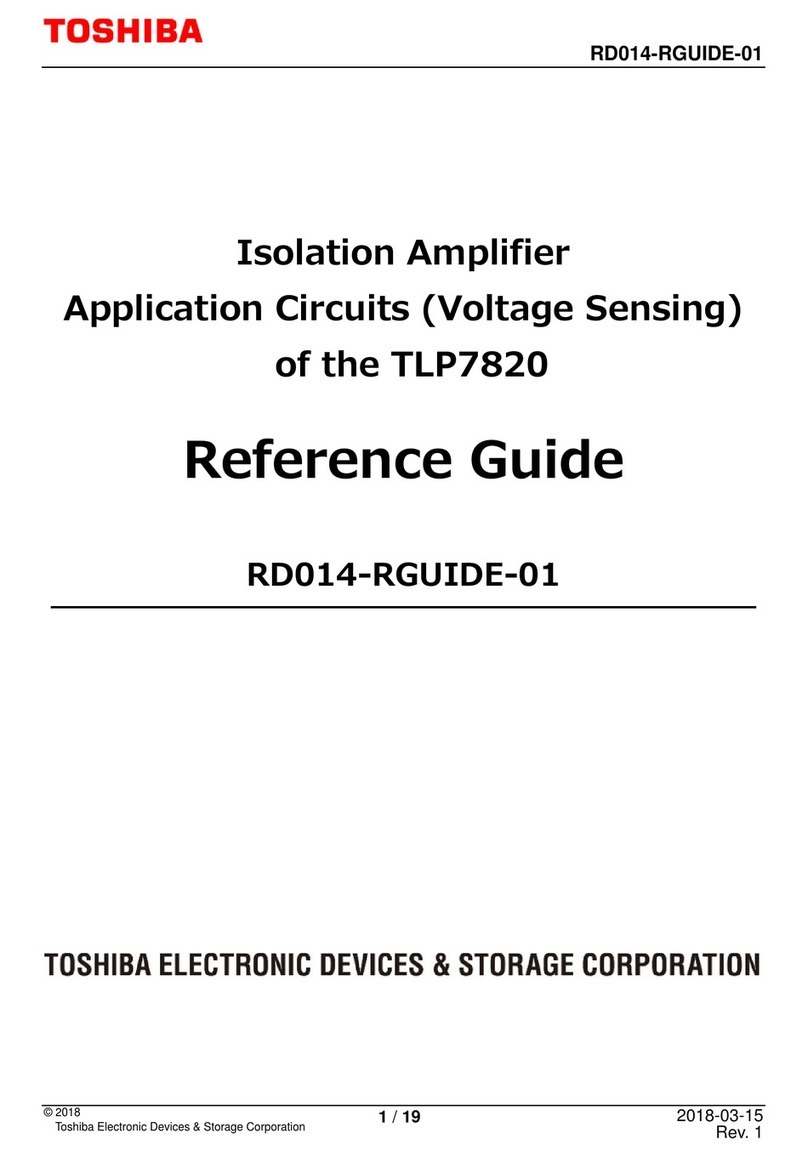 Toshiba TLP7820 reference guide