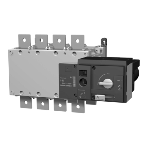 socomec SIRCO MOT PV User manual