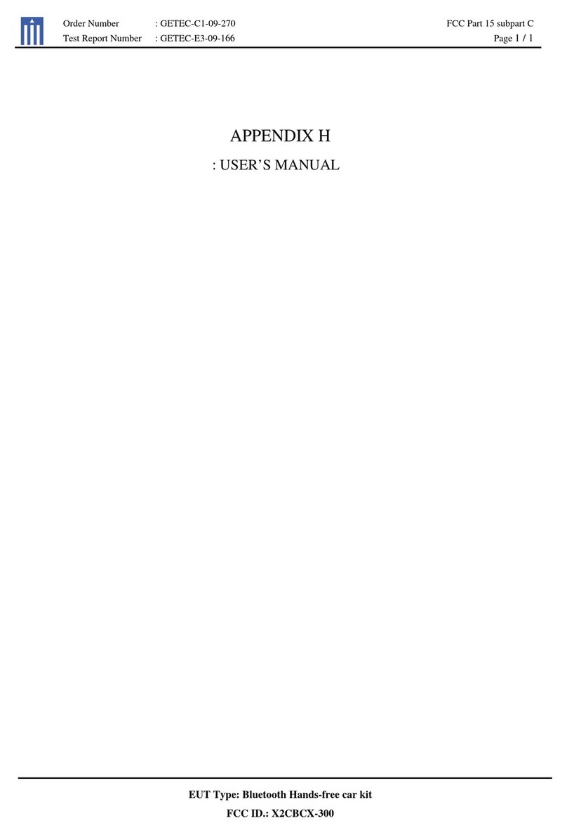 Itm Cyanics BCX-300 Quick start user guide