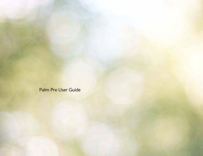 Palm Pre User manual