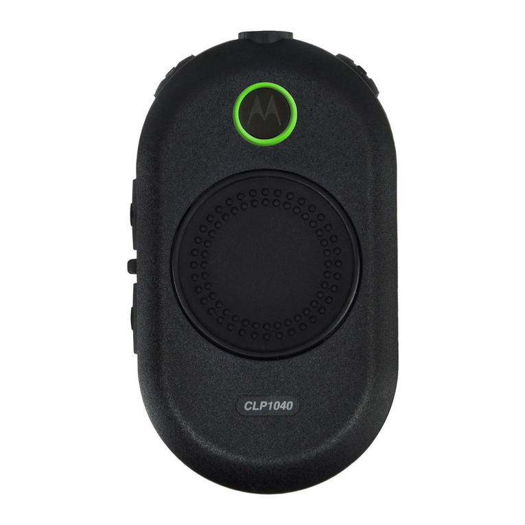 Motorola CLP series User manual