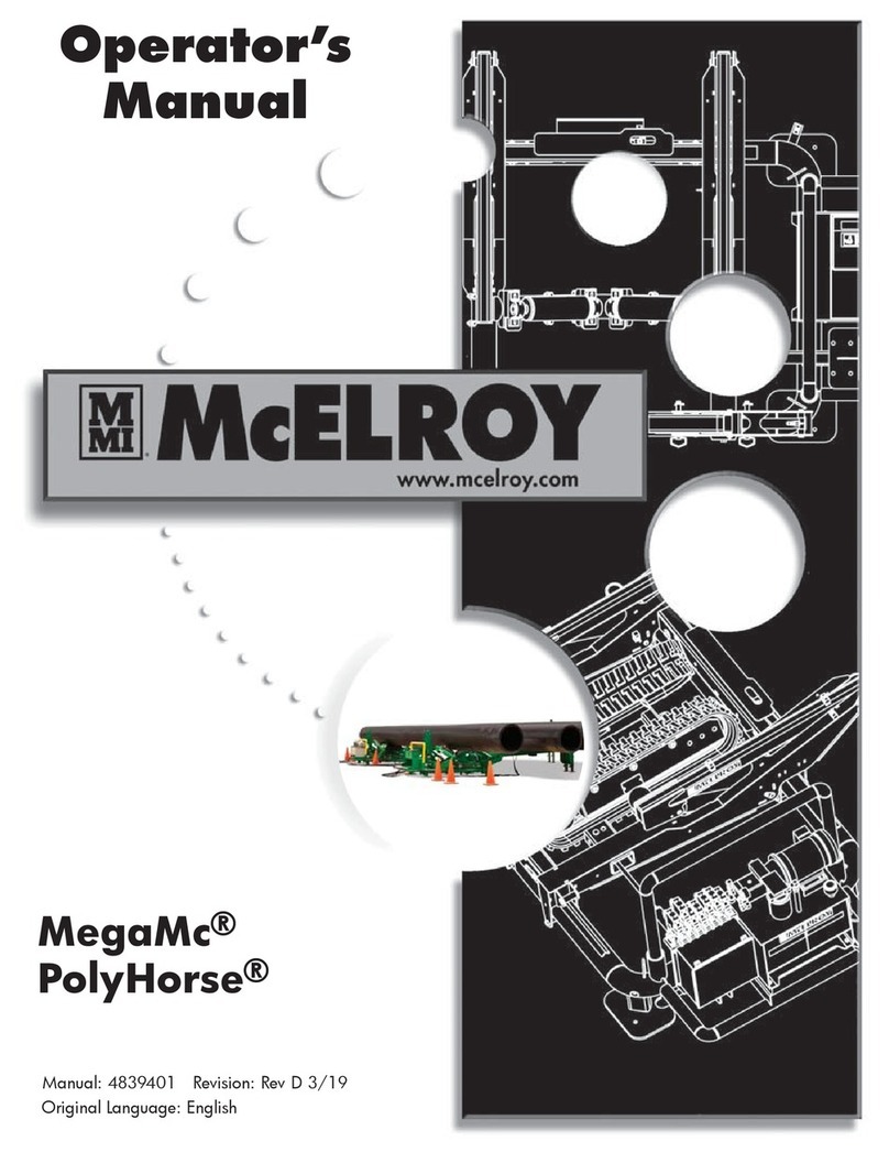 McElroy MegaMc PolyHorse Operator's manual