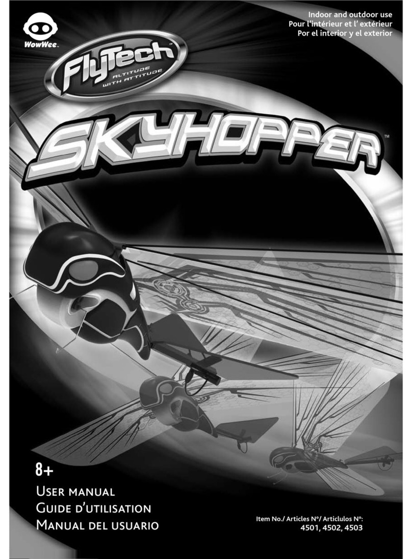WowWee FlyTech Skyhopper 4501 User manual