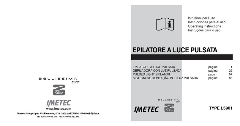 Imetec L5901 operating instructions