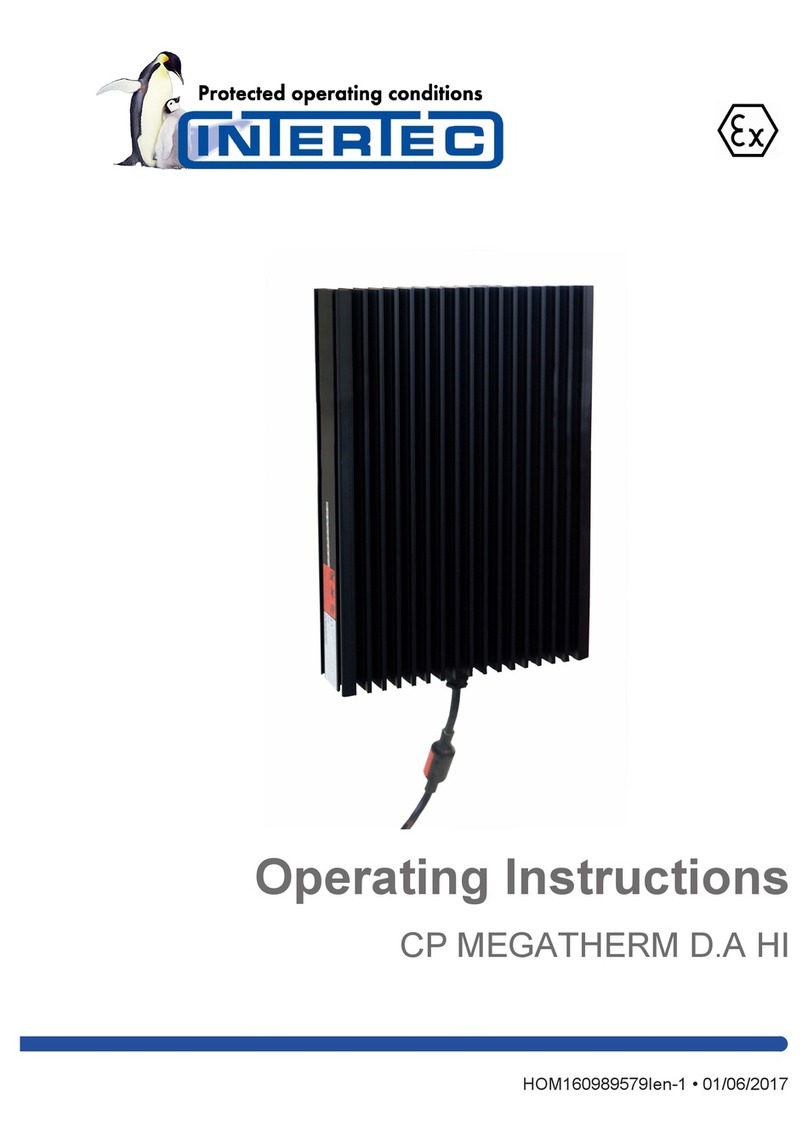 Intertec Data Systems CP MEGATHERM D.A HI series User manual Intertec Data Systems CP MEGATHERM D.A HI series User manual