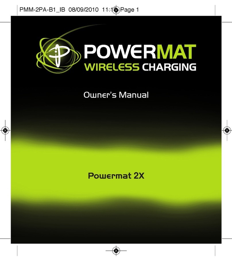 Powermat 2X User manual