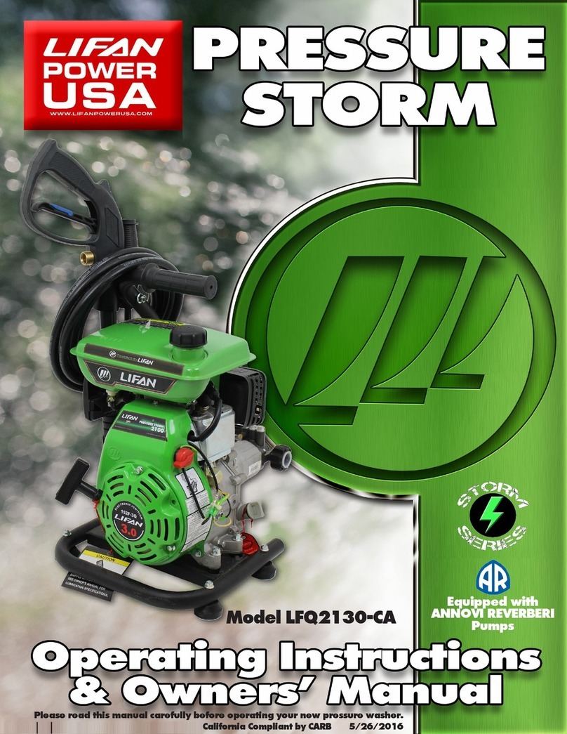 LIFAN	 Power USA Pressure Storm Series Assembly instructions