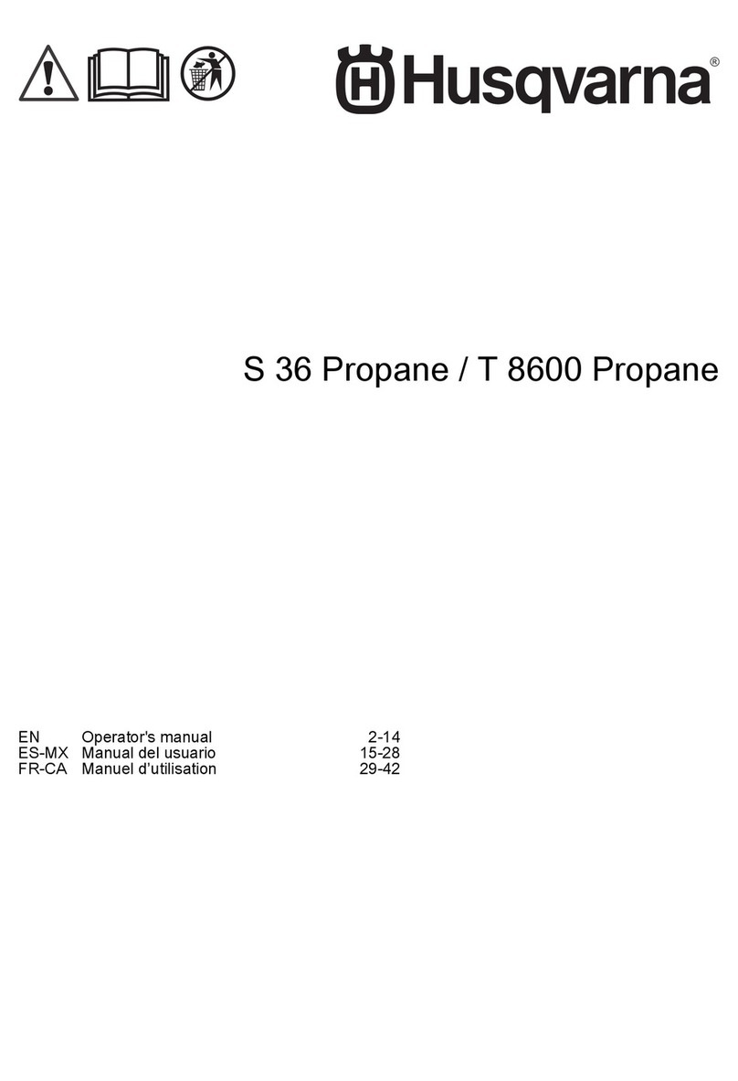 Husqvarna S 36 User manual