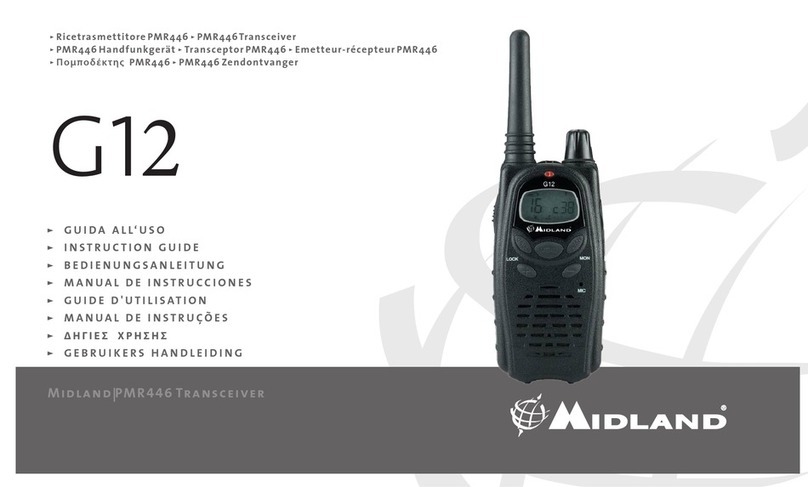 Midland G12 Instruction guide