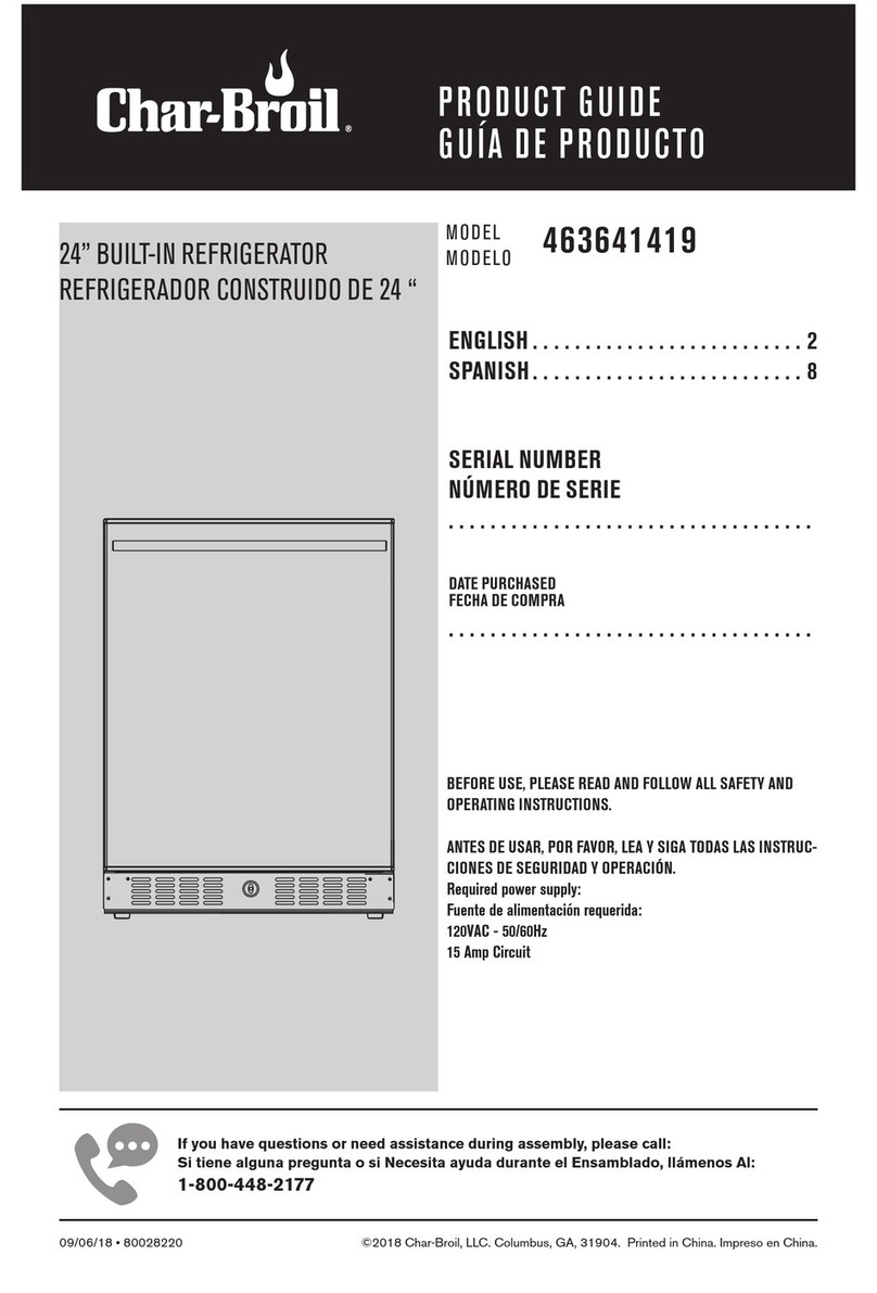 Char-Broil 463641419 Product guide