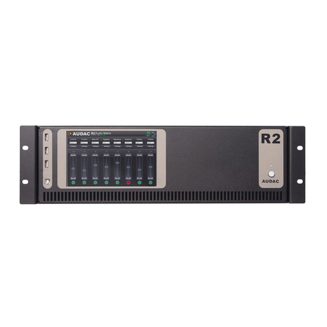 AUDAC R2 User manual