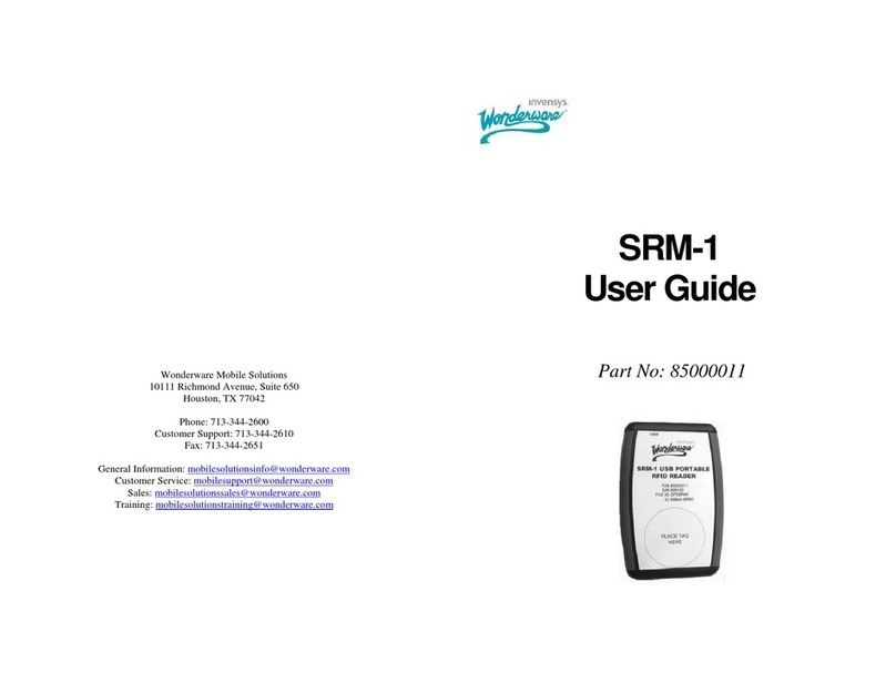 Wonderware SRM-1 user guide