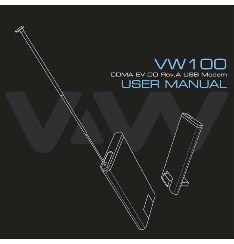 Vertex Wireless VW 100 user manual