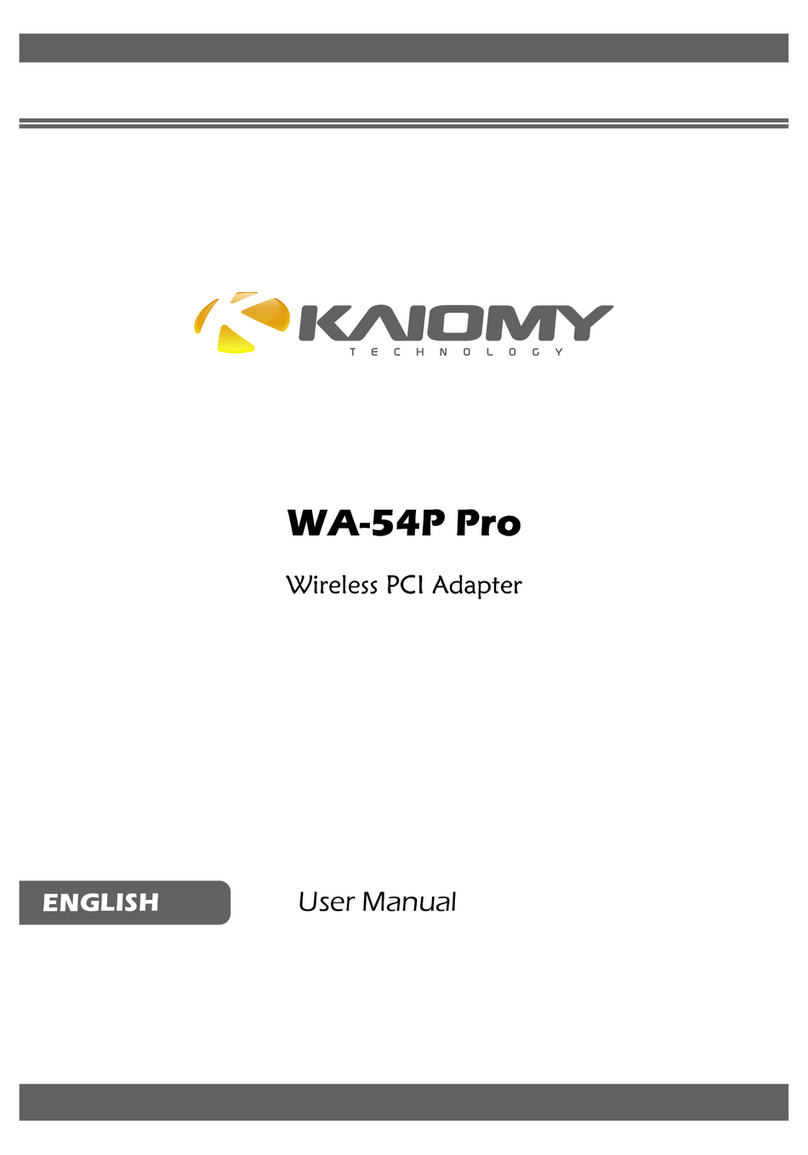 KAIOMY WA-54P Pro user manual