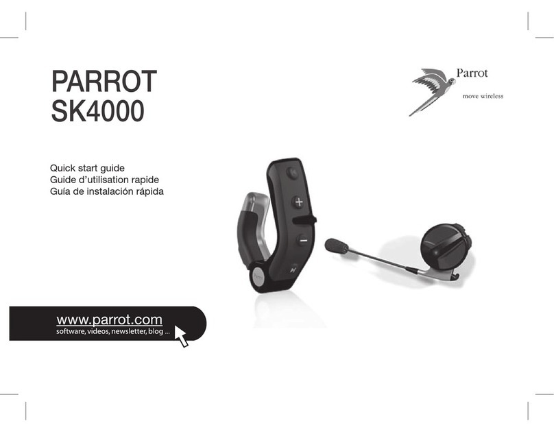 Parrot SK4000 quick start guide