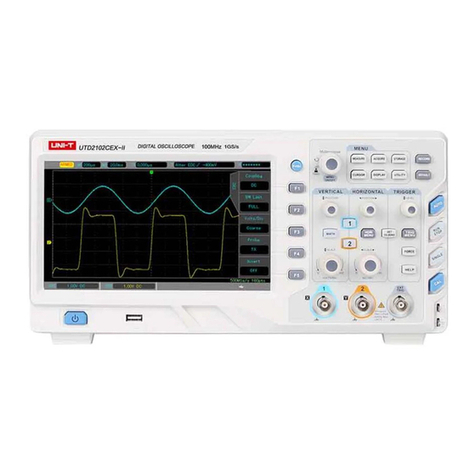 Unit UTD2000CEX-II Series User manual