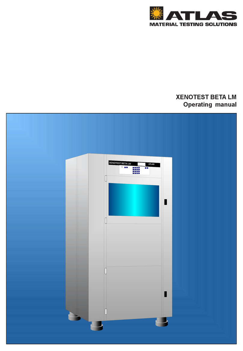 Atlas XENOTEST BETA LM User manual