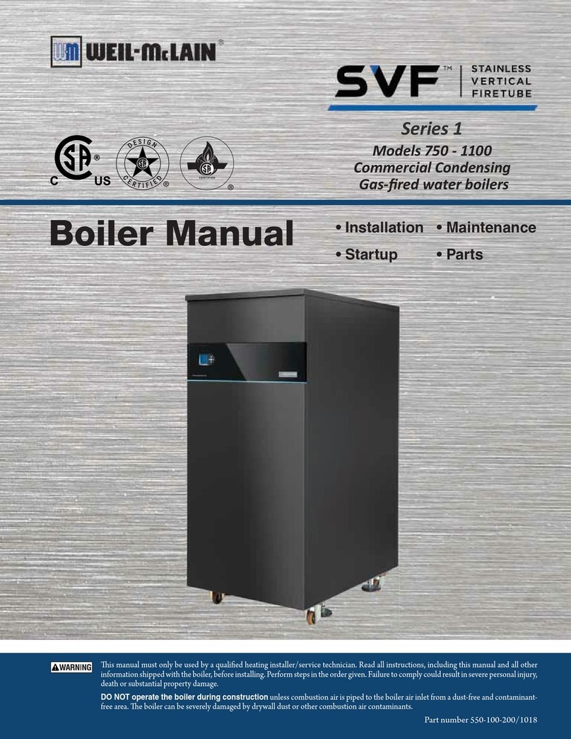 Weil-McLain SVF Series 1 manual