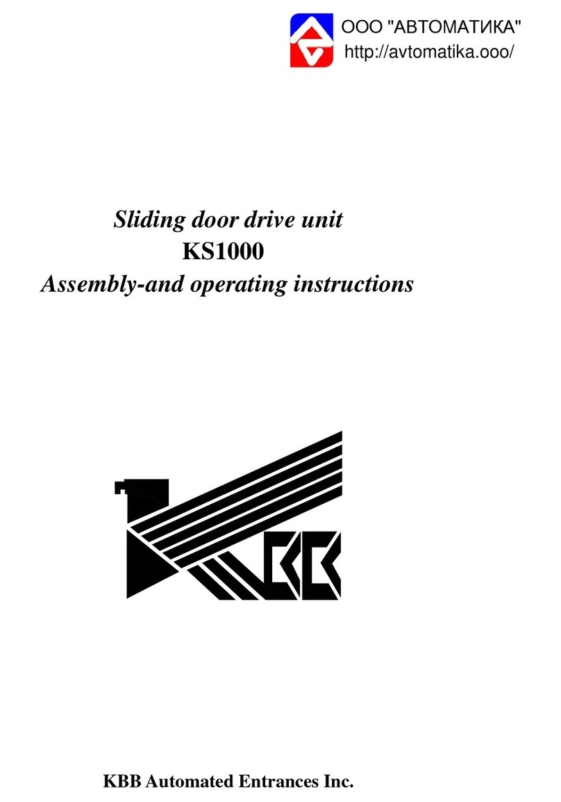 KBB KS1000 User manual